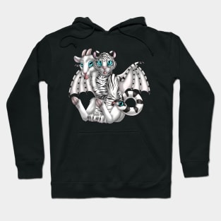 Chimera Cubs: White Tiger Hoodie